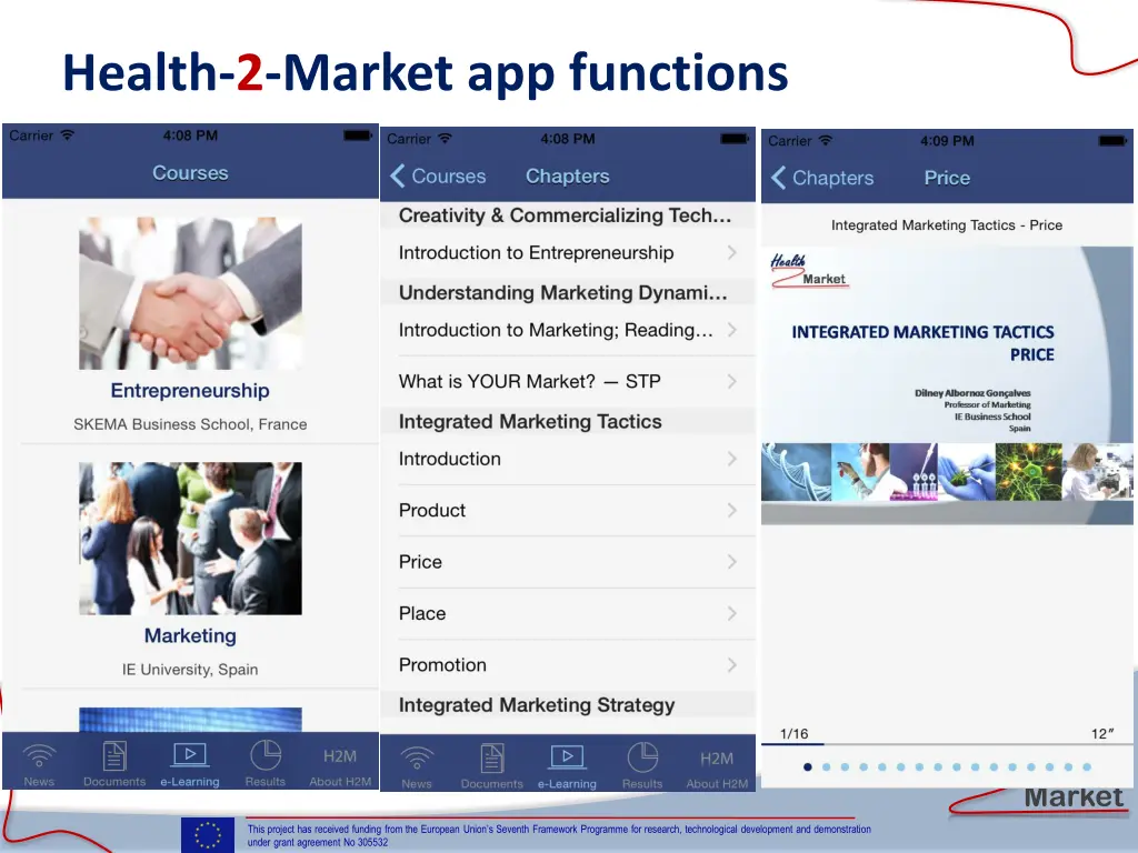 health 2 market app functions 1