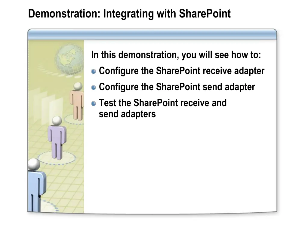 demonstration integrating with sharepoint