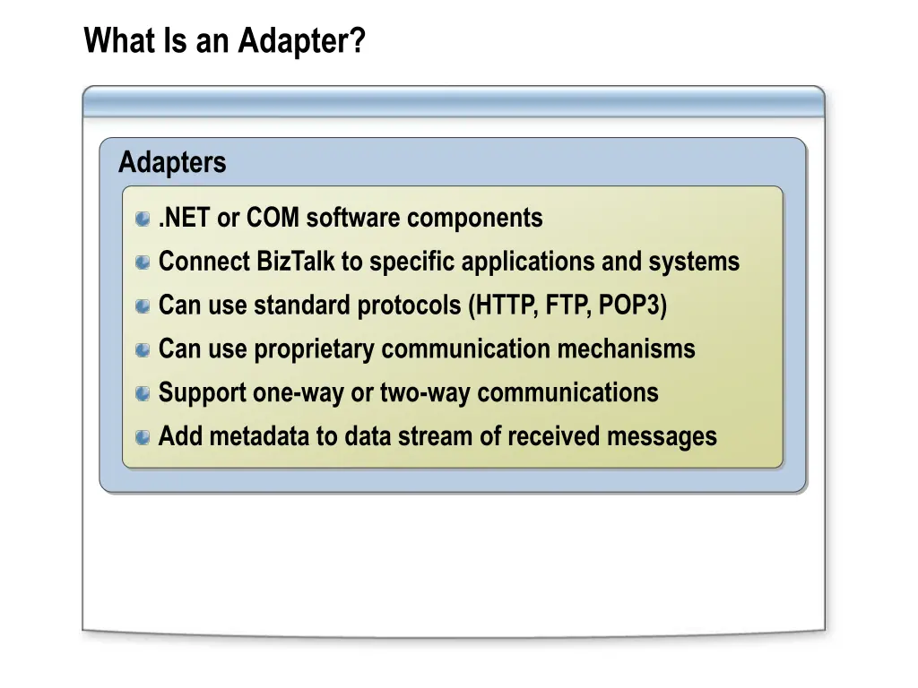 what is an adapter