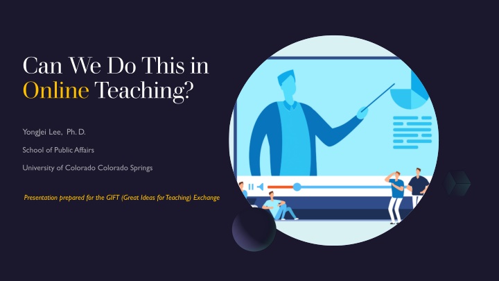 can we do this in online teaching