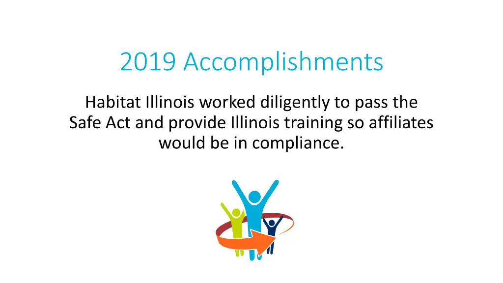 2019 accomplishments