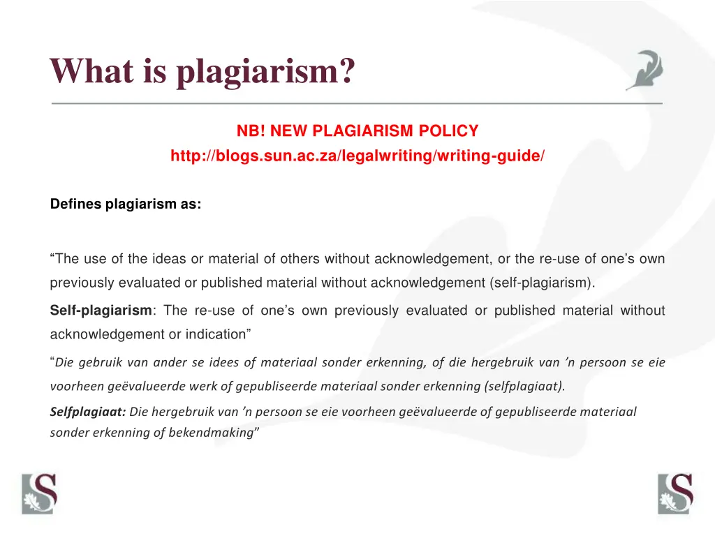 what is plagiarism