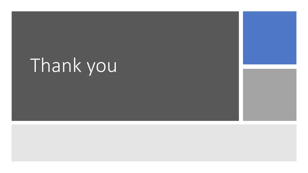 thank you