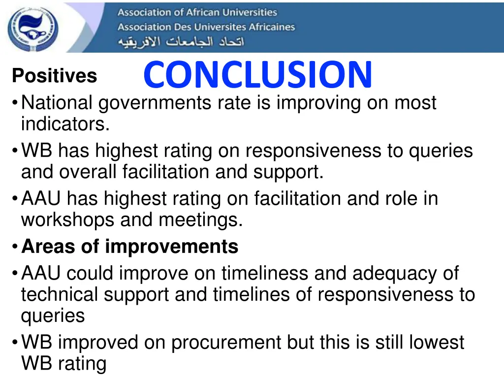 conclusion