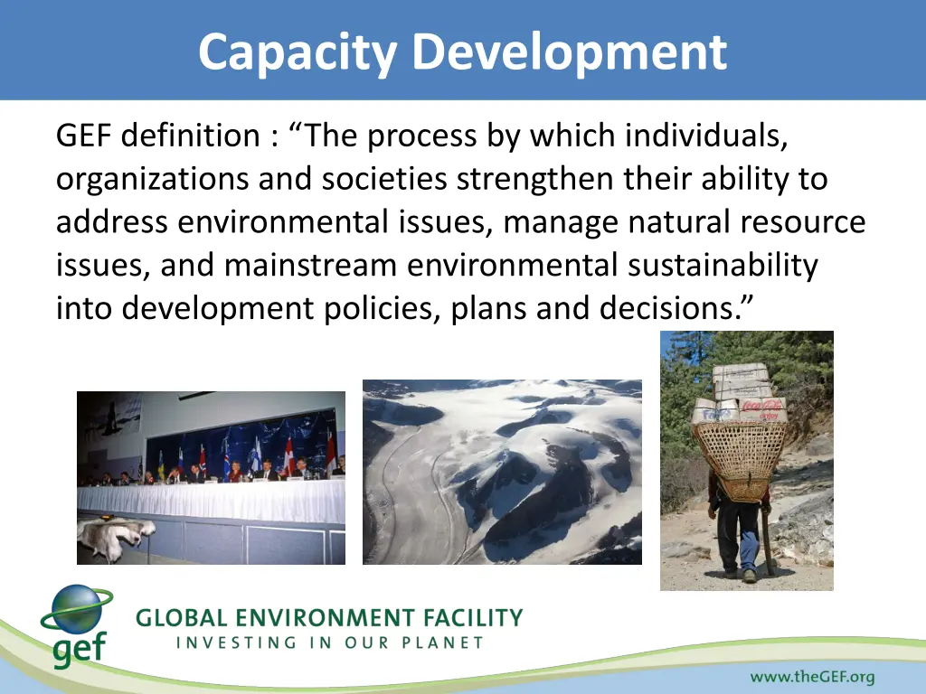 capacity development
