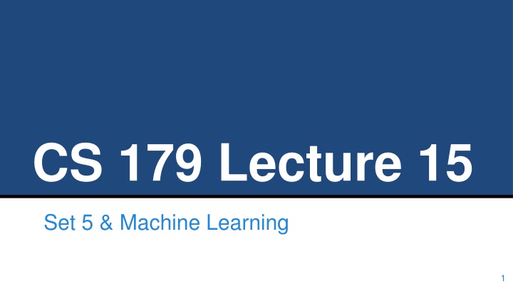 cs 179 lecture 15