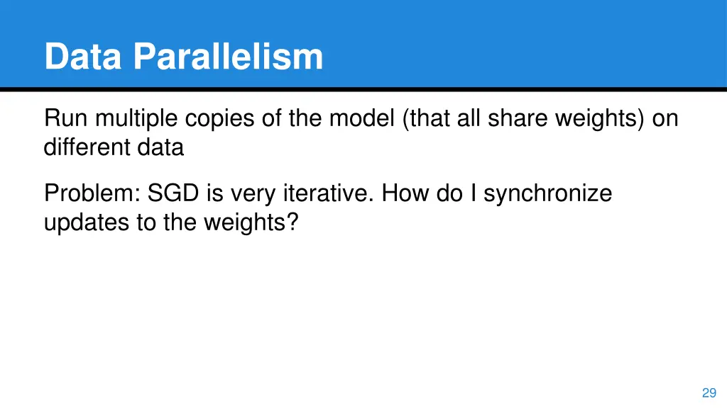 data parallelism
