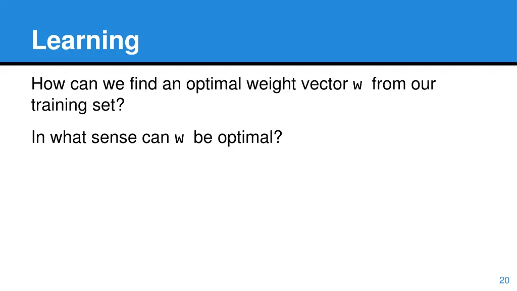 learning