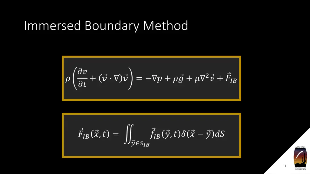 immersed boundary method