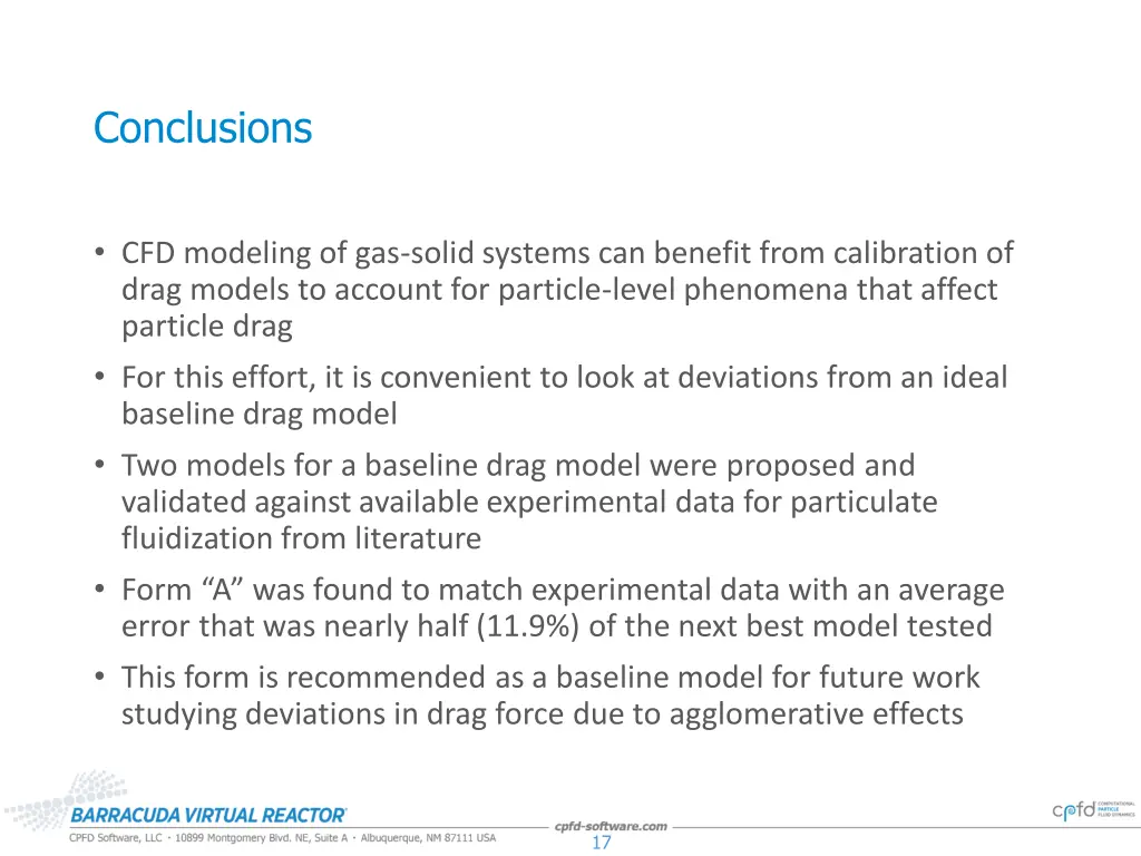 conclusions