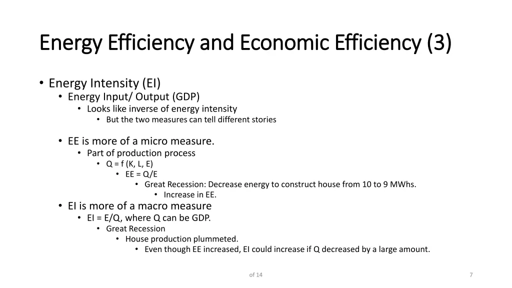 energy efficiency and economic efficiency energy 1