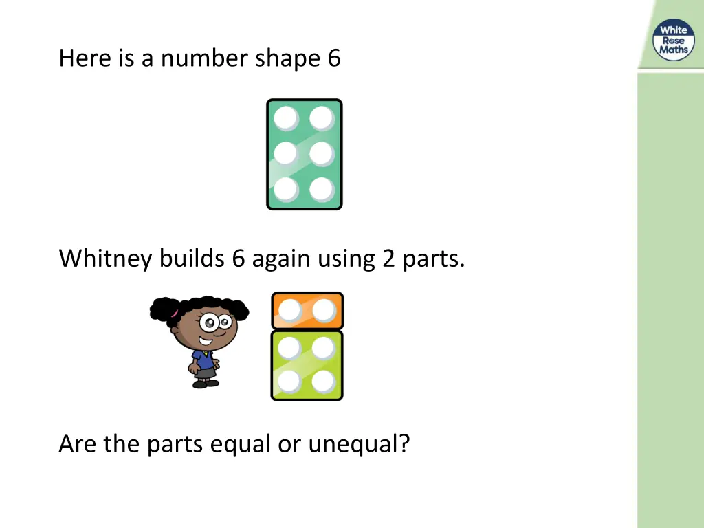 here is a number shape 6
