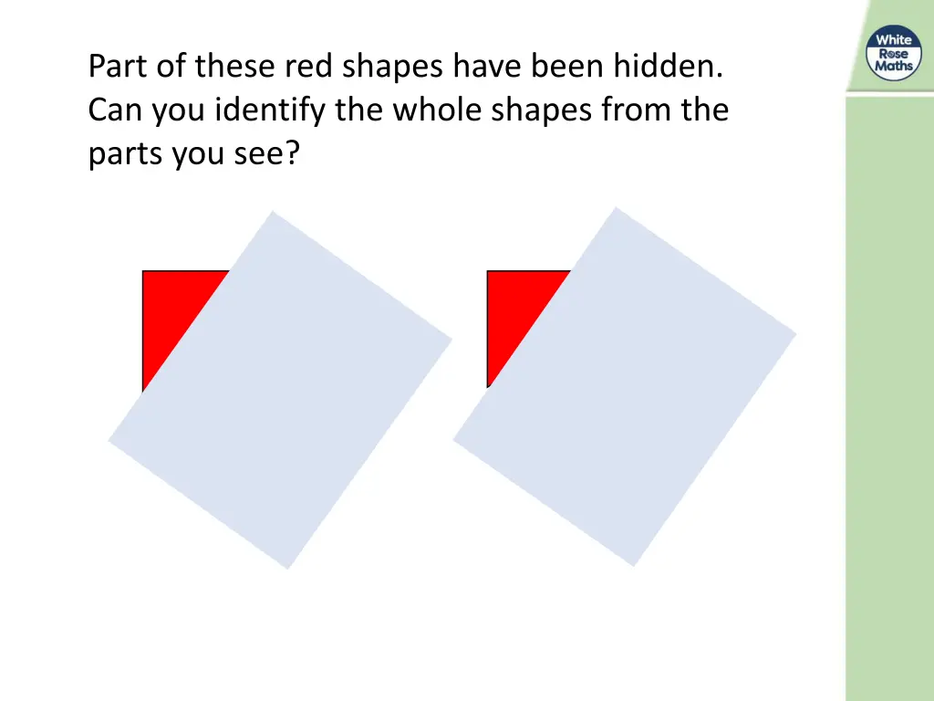 part of these red shapes have been hidden