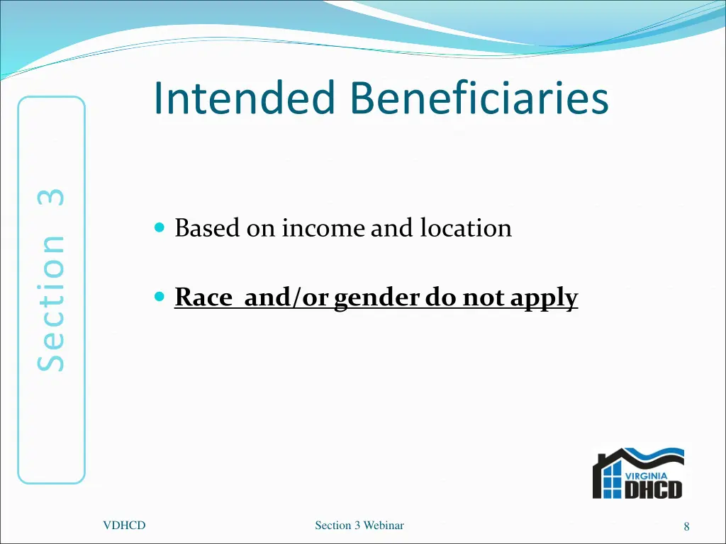 intended beneficiaries
