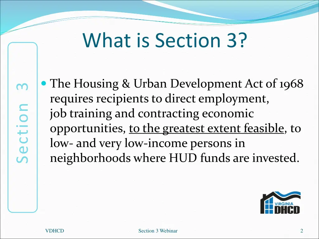 what is section 3