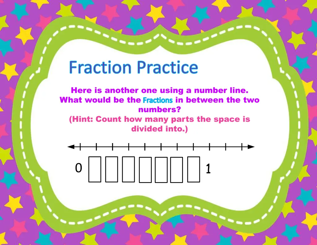 fraction practice 8