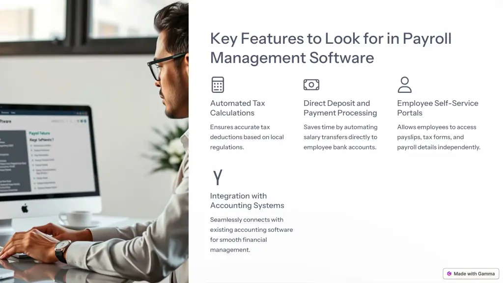 key features to look for in payroll management