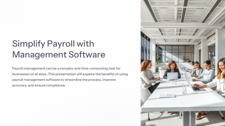 simplify payroll with management software