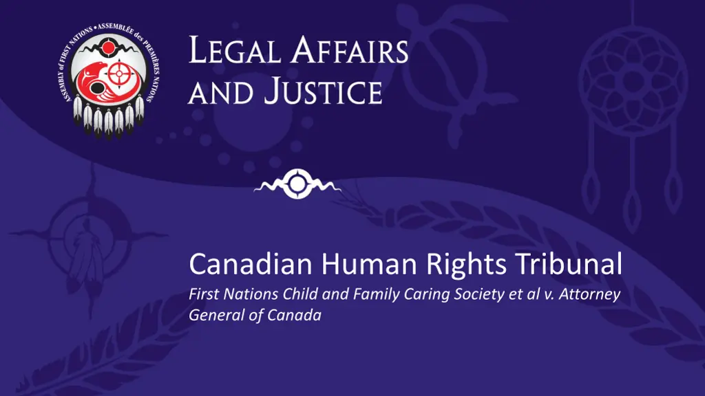 canadian human rights tribunal first nations
