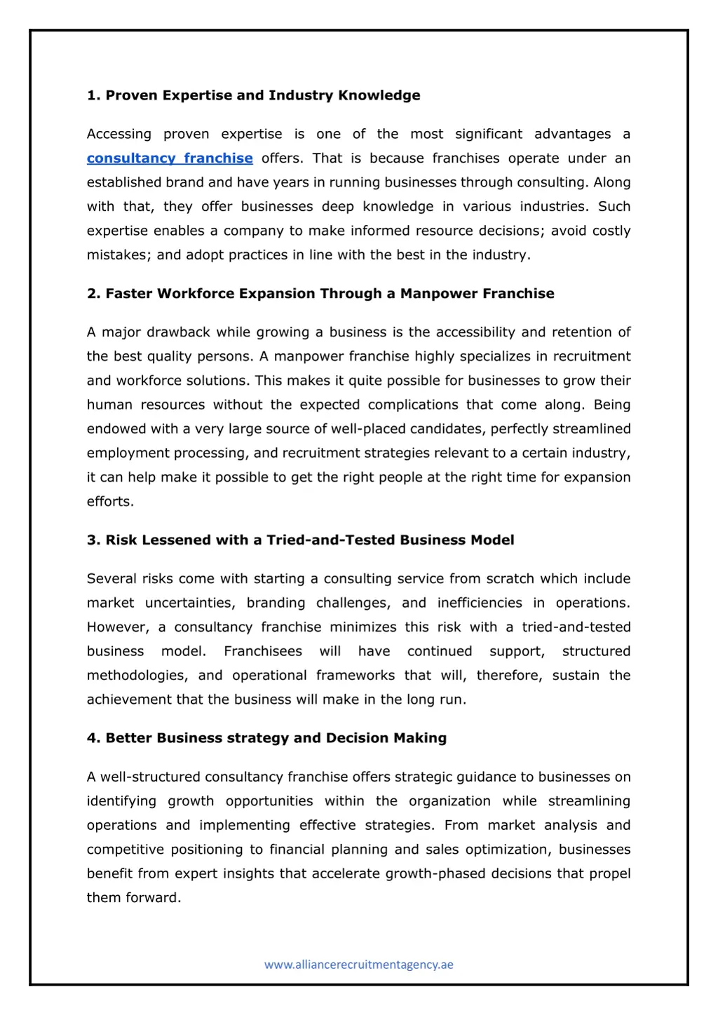 1 proven expertise and industry knowledge