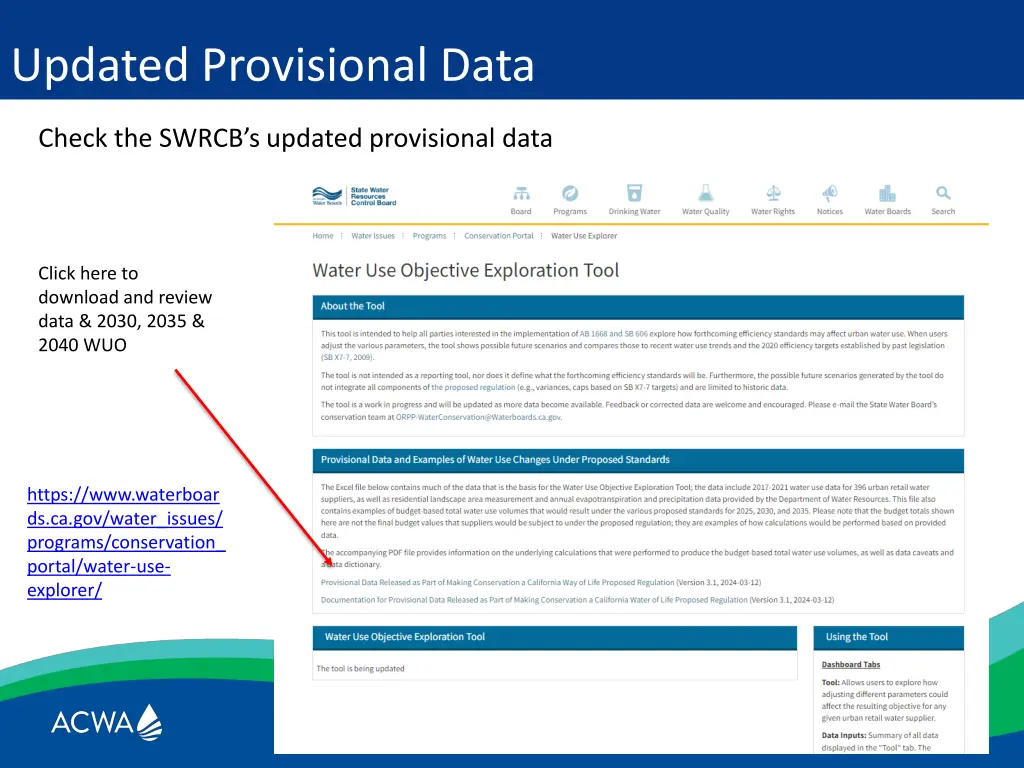 updated provisional data