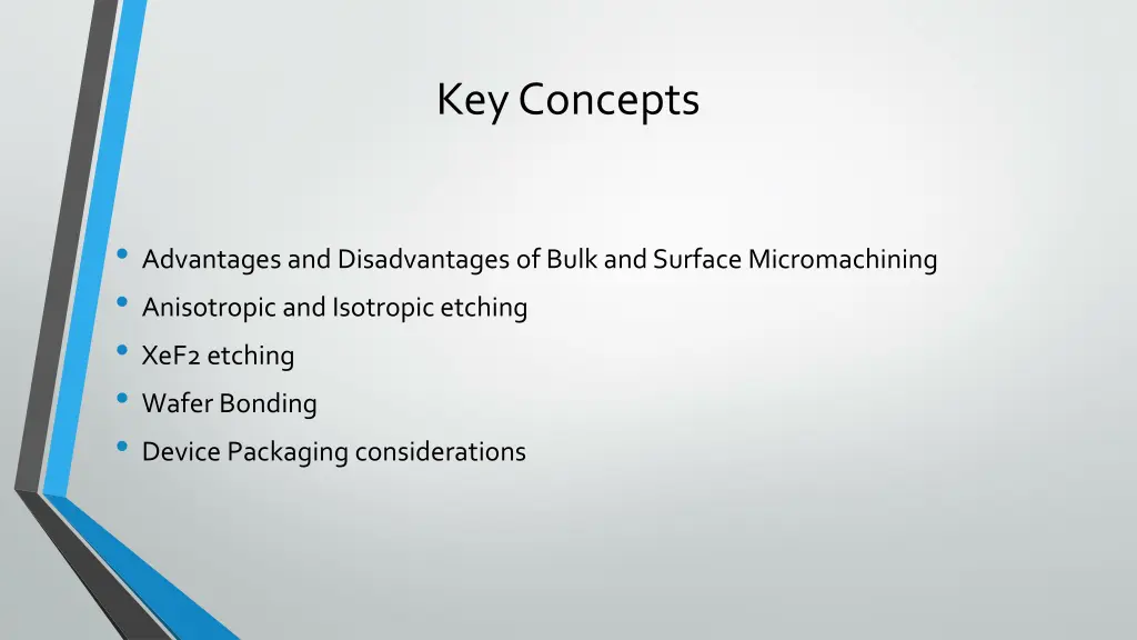 key concepts