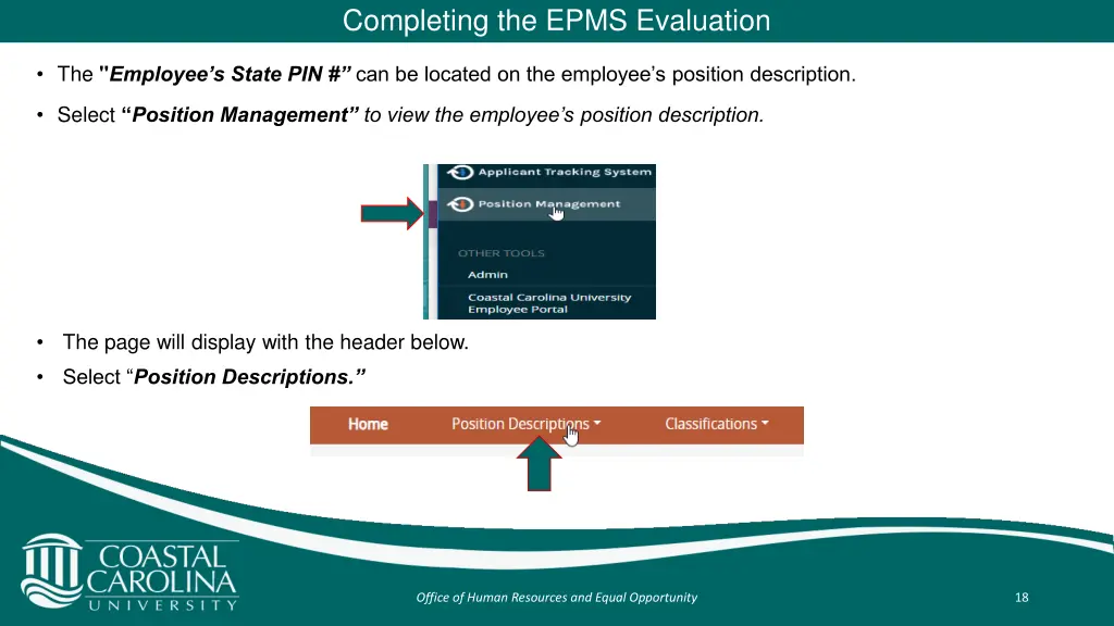 completing the epms evaluation 1