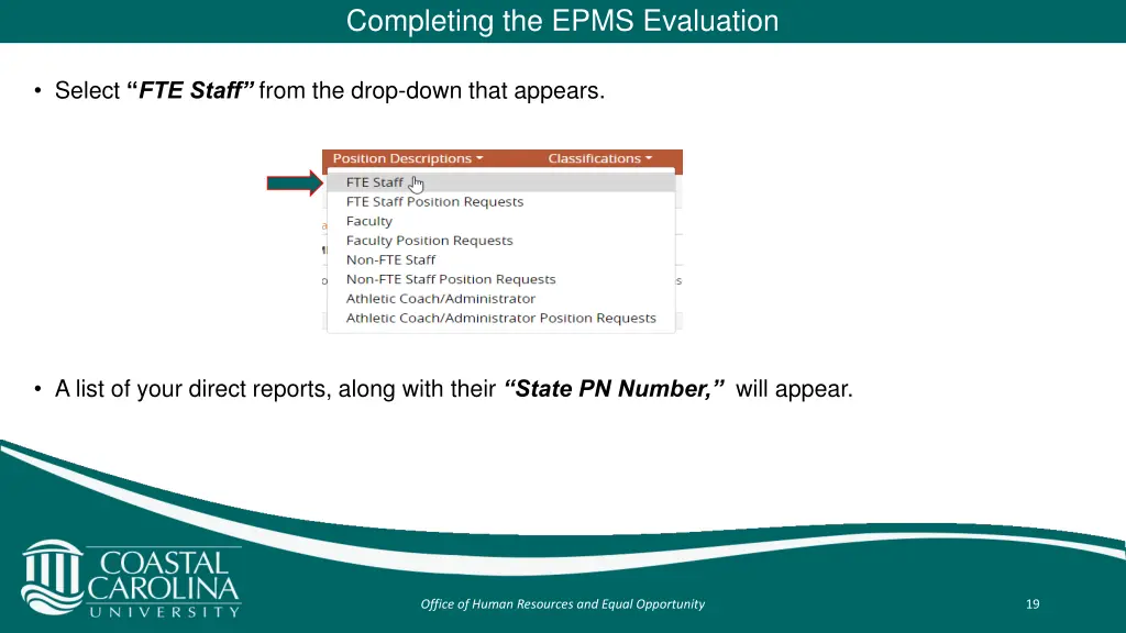 completing the epms evaluation 2