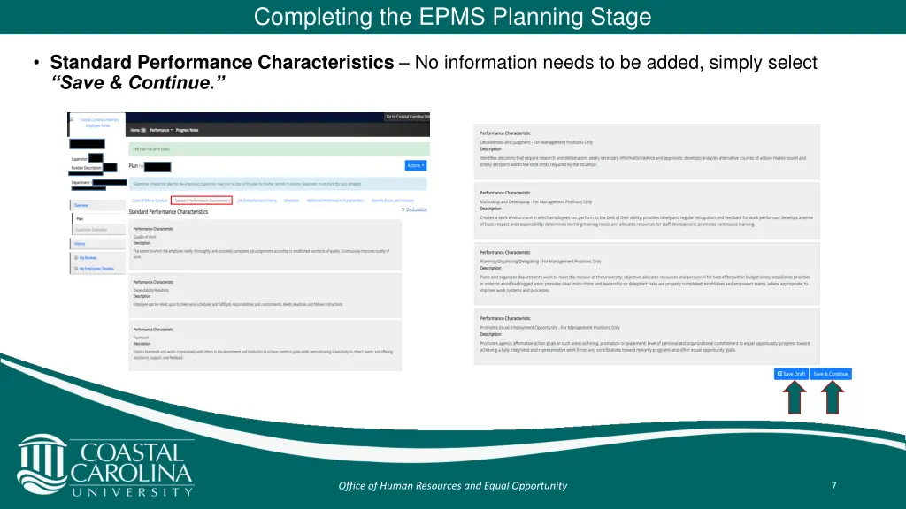 completing the epms planning stage 4