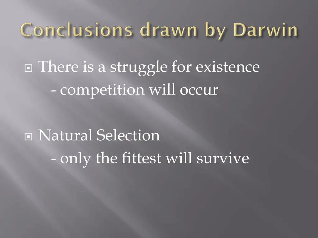 there is a struggle for existence competition