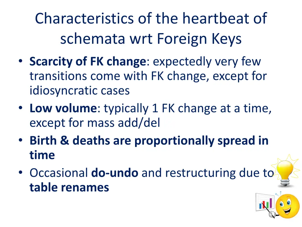 characteristics of the heartbeat of schemata