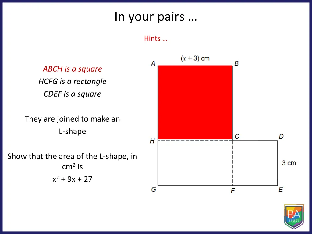 in your pairs 1