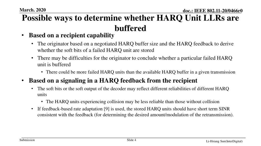 march 2020 possible ways to determine whether
