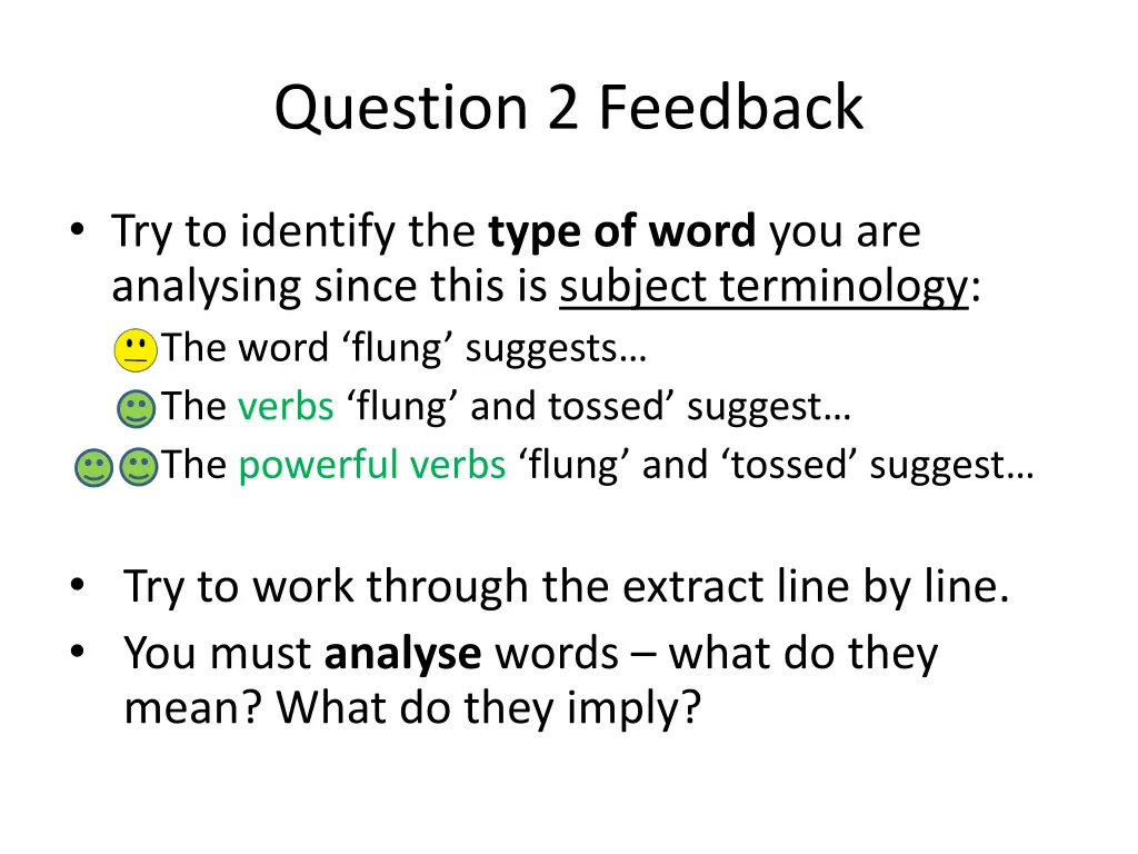 question 2 feedback