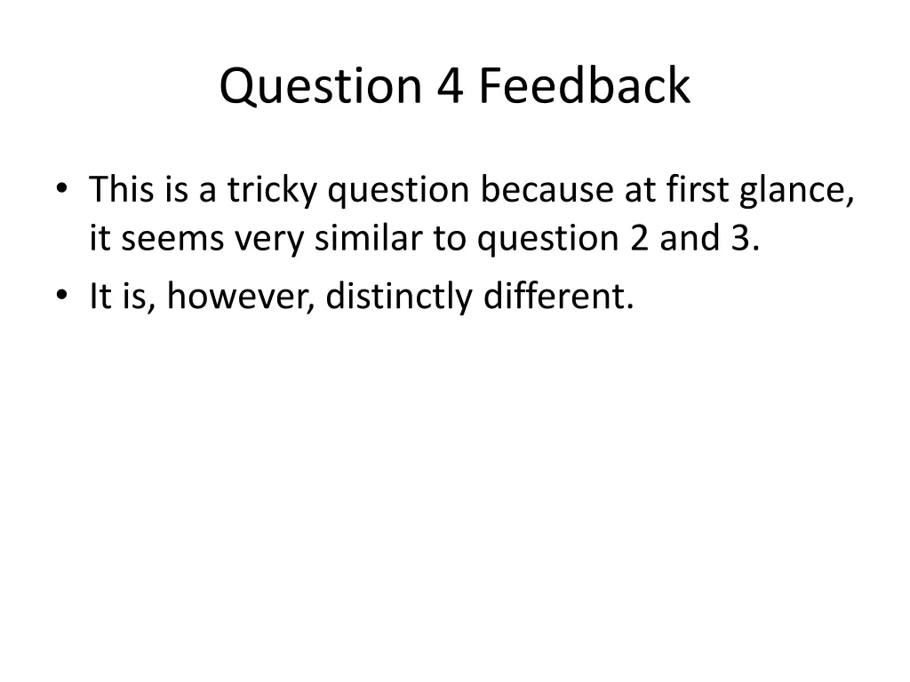 question 4 feedback 1