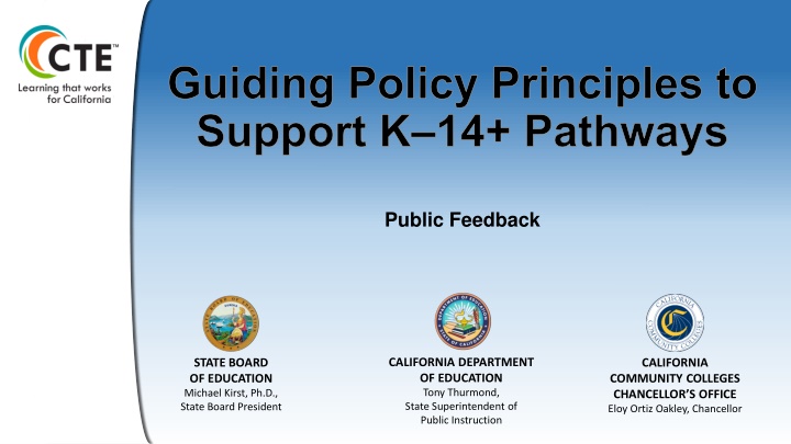 guiding policy principles to support k 14 pathways