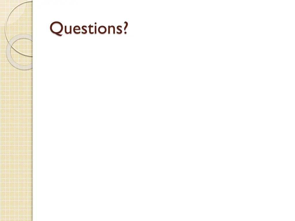 questions