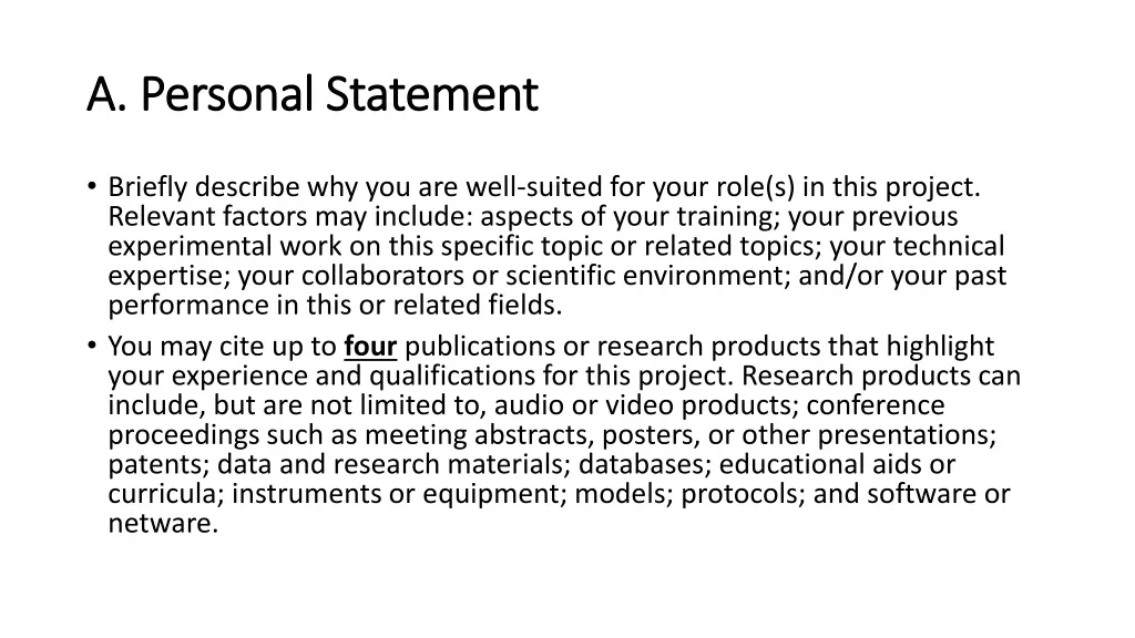 a personal statement a personal statement