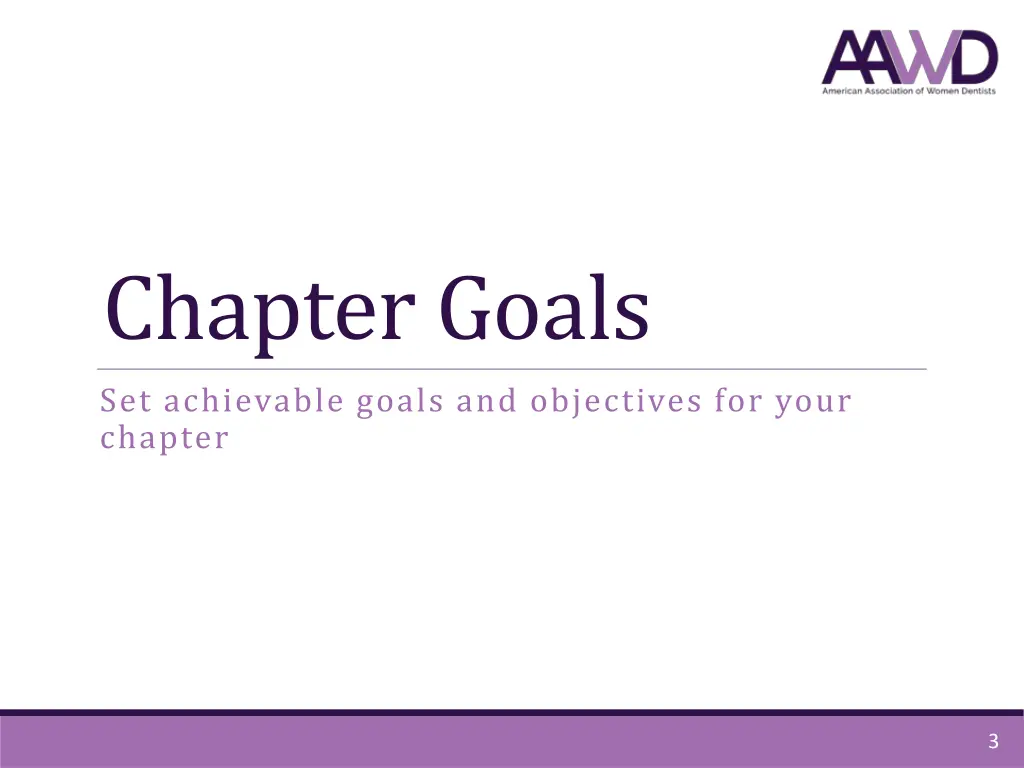 chapter goals