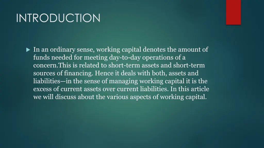 introduction