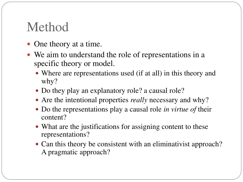 method
