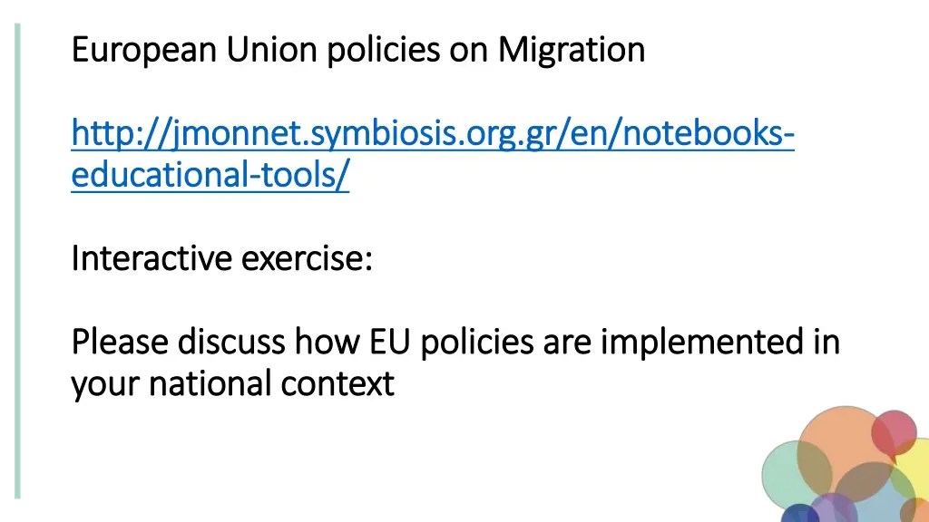 european union policies on migration european