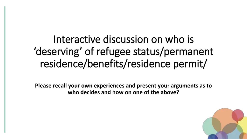 interactive discussion on who is interactive