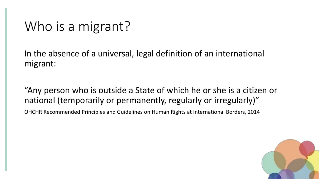 who is a migrant