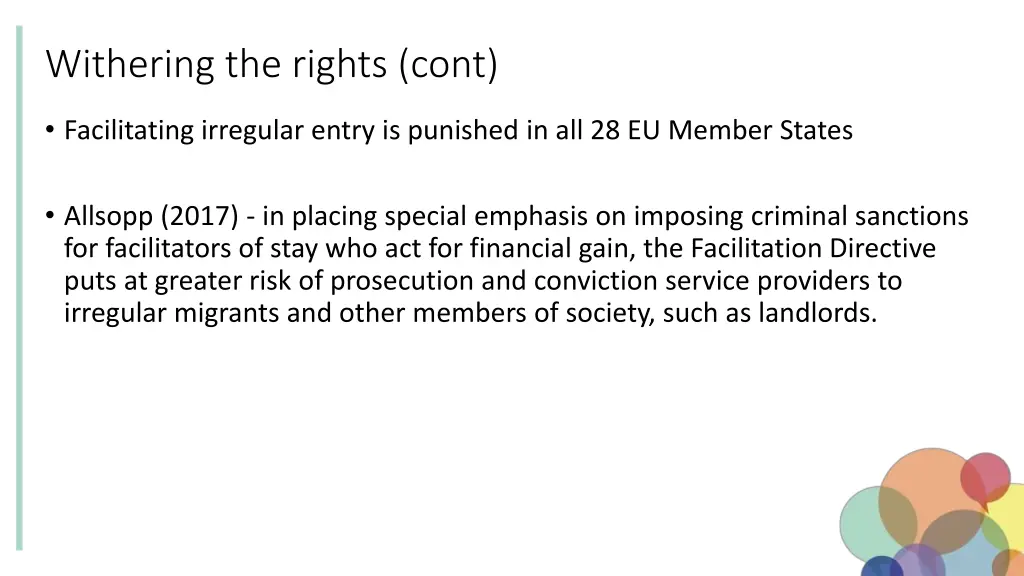 withering the rights cont 1