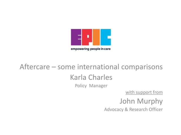 aftercare some international comparisons karla