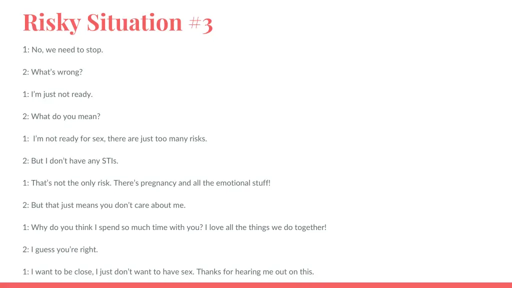 risky situation 3