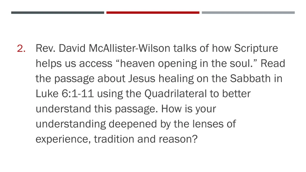 2 rev david mcallister wilson talks