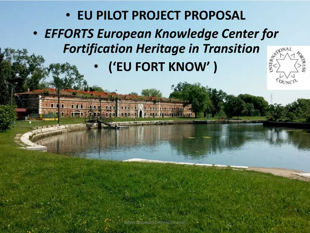 eu pilot project proposal efforts european