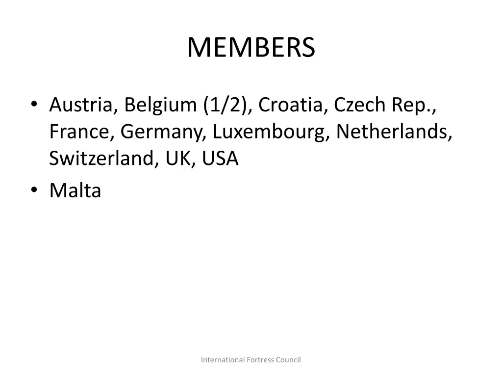 members
